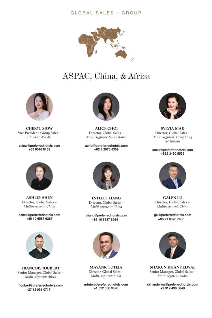 PTG Global Sales Group ASPAC, China and Africa